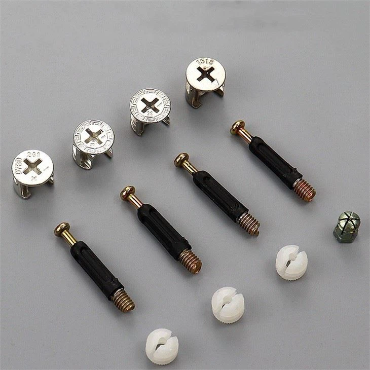 Cam Lock Nut 3 in 1 Zinc Alloy Minifix Set factory