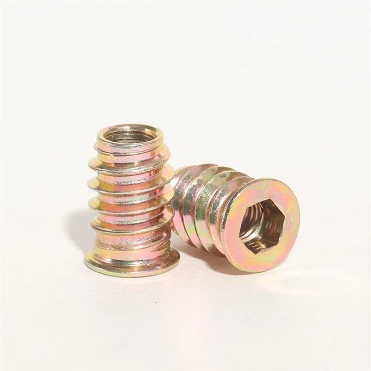 china Hex Drive Threaded Wood Inserts